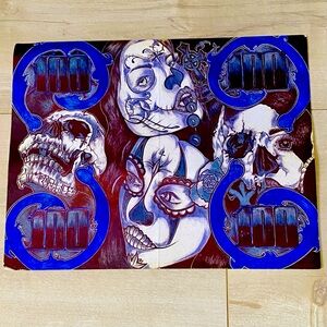 Handmade Prison Art Drawing Piece 11”x8.5”